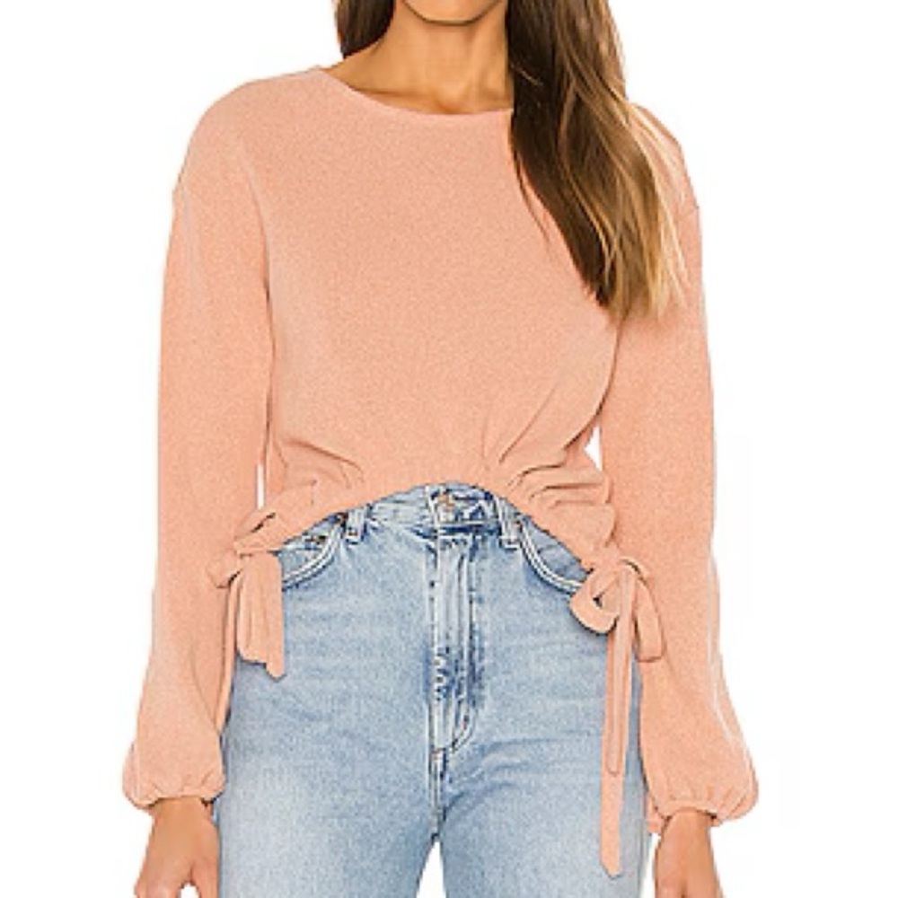 PRIVACY PLEASE - Camilla Sweater in Sand Pink (M)